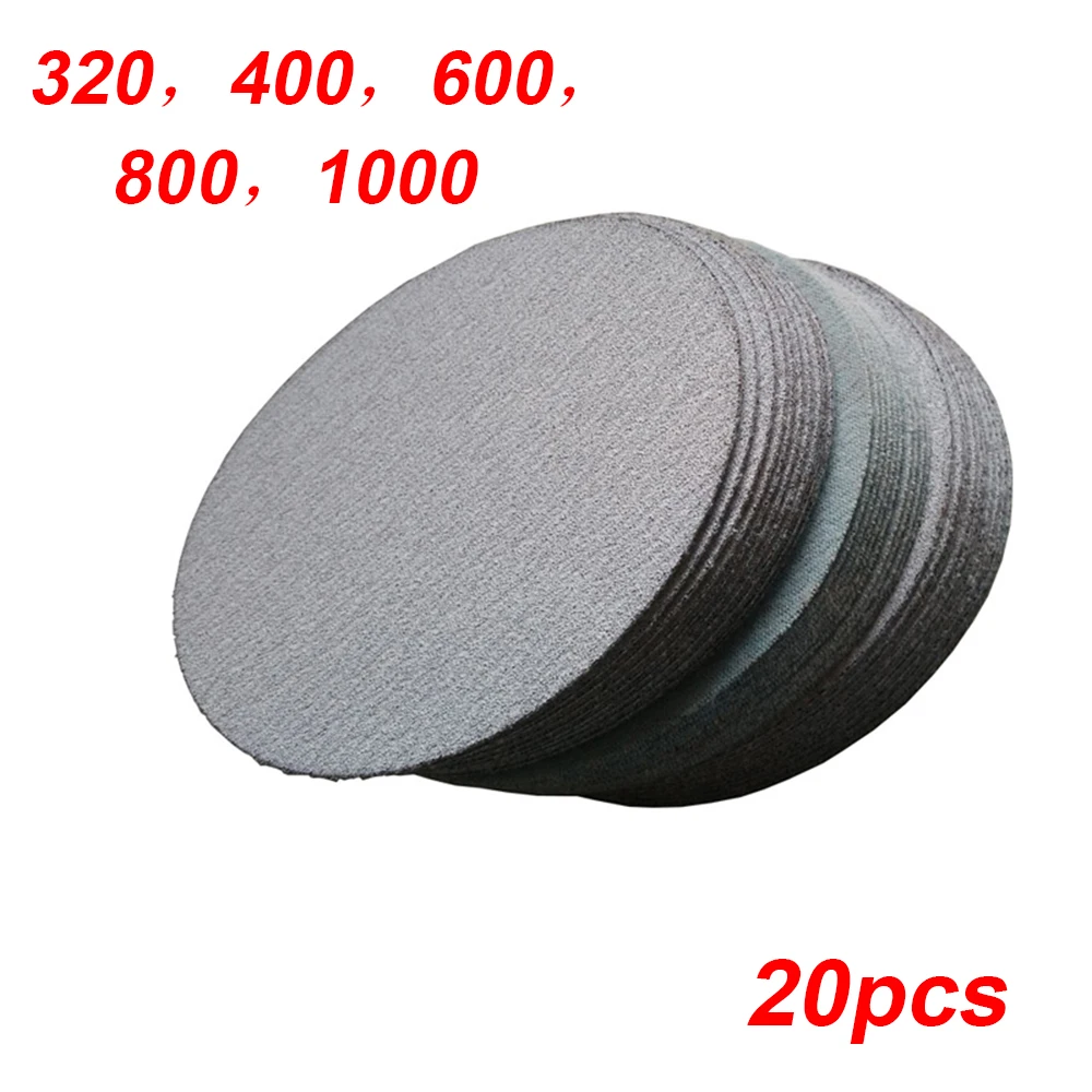 

20pcs Sanding Discs Sandpaper Metal Wood Car Polishing Sander Pad 320-1000 Grit