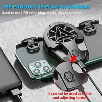 pubg mobile controller game fan l1r1 controller game trigger with phone cooling fan phone game controller gamepad call of duty