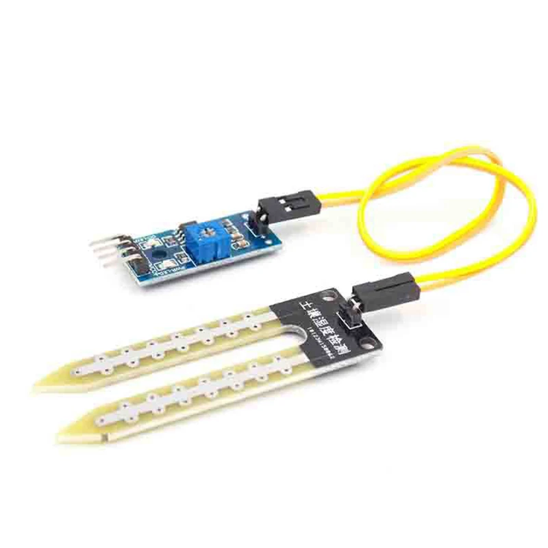 

Умная электроника почвы гигрометр для определения влажности обнаружения влажности Сенсор модуль макетная плата почвы модуль обнаружения ...