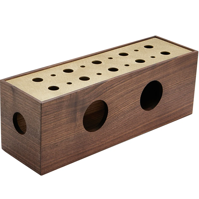 

Hollow-out design plug-in panel storage box detachable box body power line plug-in cable holder charging line desktop junction b