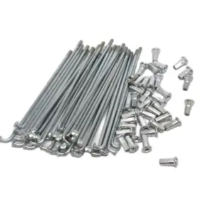 Электровелосипед диаметр3, 0 мм, Длина 97-234 мм, спицы + ниппели 37 шт.лот