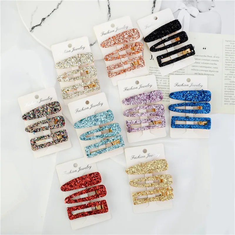 Акриловый 2/3 шт./компл. Винтаж полые зажим для волос женская обувь с