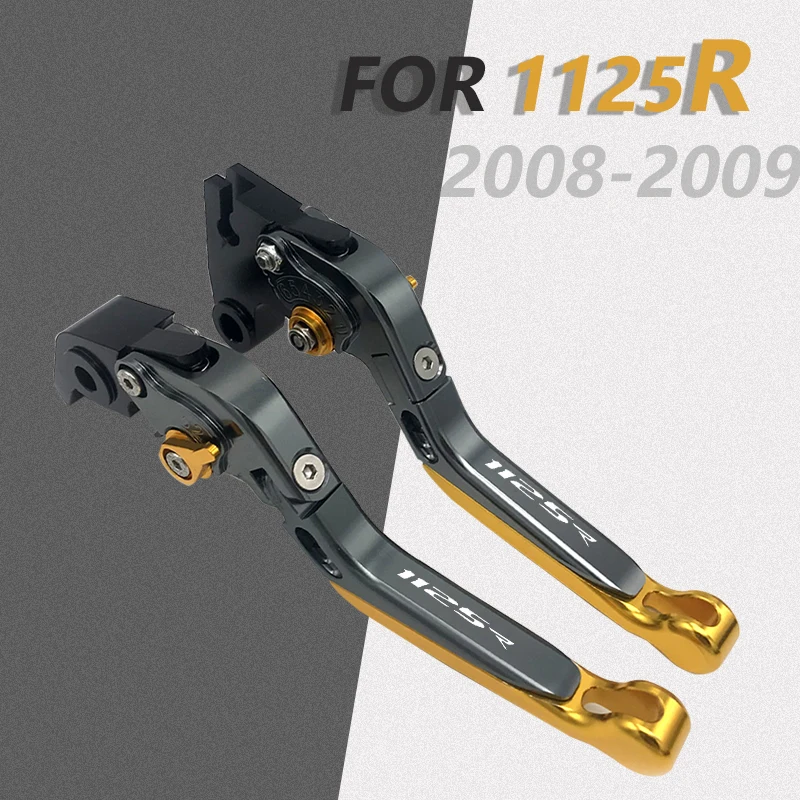 

For Buell 1125R 2008 2009 Motorcycle Accessories CNC Aluminum Alloy Adjustable Folding Extendable Brake Clutch Levers