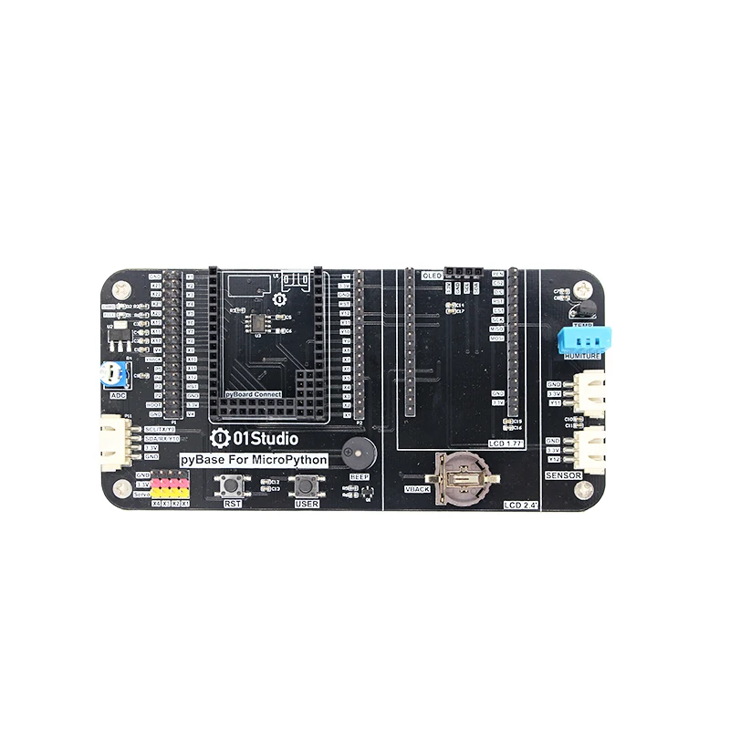 PyBase:Ppyboard/MicroPython Программирование/MCU Встроенная обучающая основная плата для