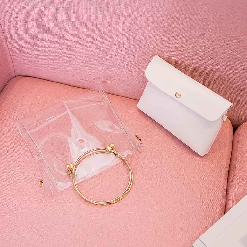 & 35 Для женщин конфеты сумки прозрачные круг клатч Сумочка через плечо плечи желе