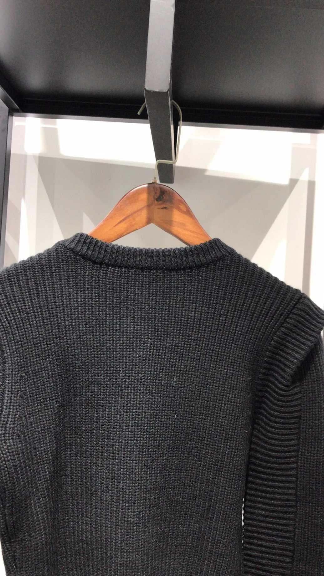 

Lace Stitching Women Black Short Knit Sweater 2021 Early Autumn Single-Breasted Ladies Lace-Up Knitwear Outwear Tops