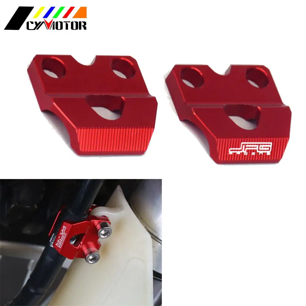 Motorcycle Brake Line Holder Clamp For HONDA CR80R CR85R CRF150R CR125 CR250R CRF450R CRM 250 R AR XR 450 Motard XR250 Baja | Автомобили и