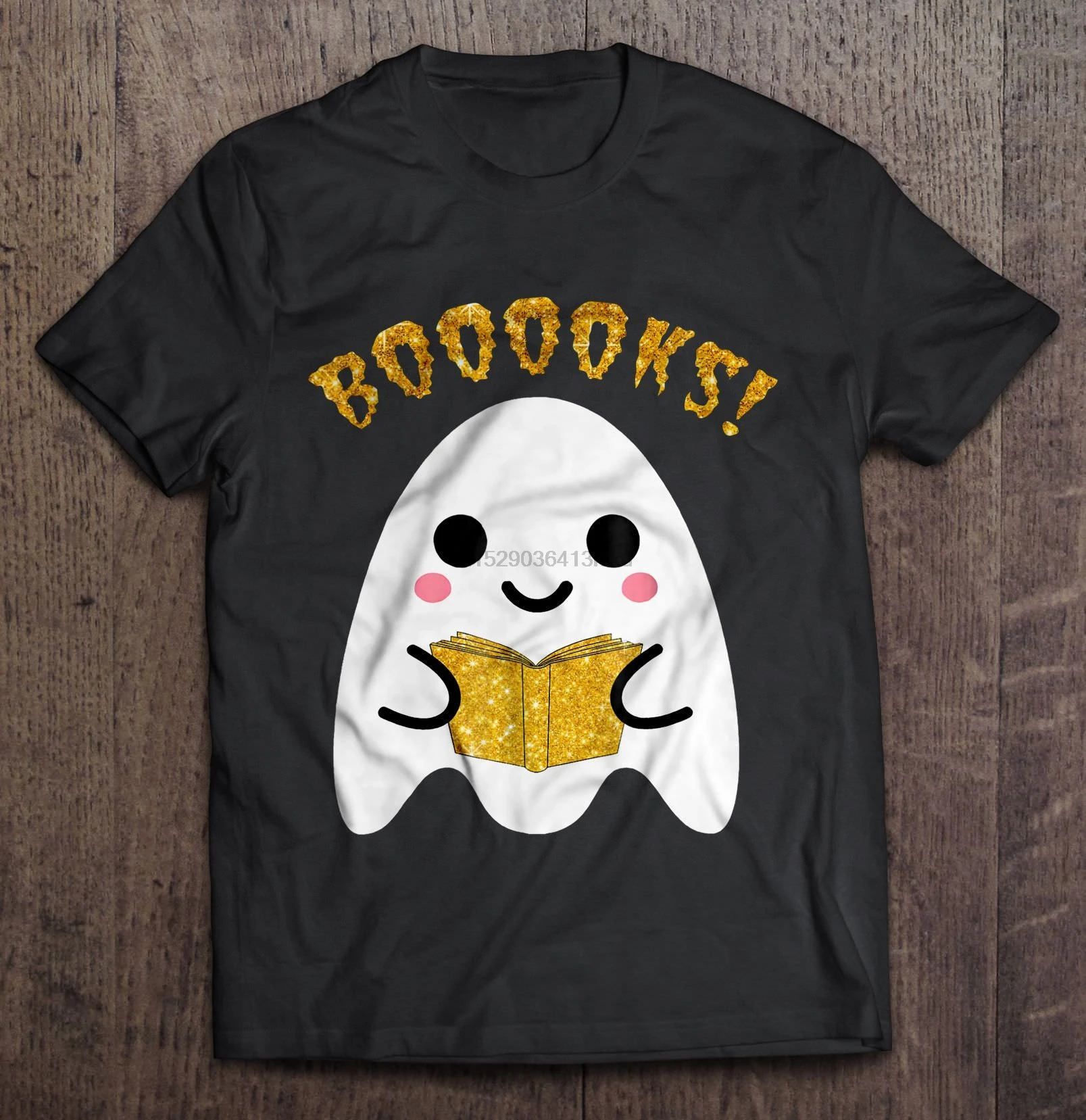 Мужская футболка Boooks Ghost Reading Book женская на Хэллоуин | одежда
