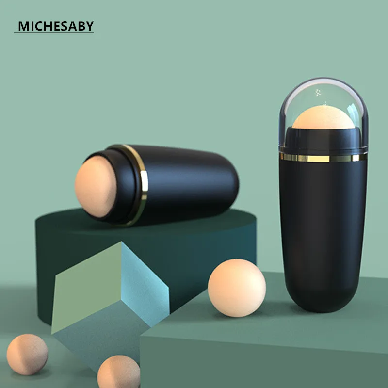 3 цвета вулканический камень маслопоглощающий подвижный очищает кожу лица и пот