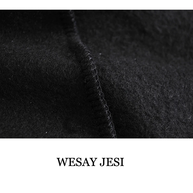 

WESAY JESI 2021 Spring New Sweater Round Neck Black Print Cartoon Pure Cotton Long-Sleeved Loose Casual All-match Women's Blouse