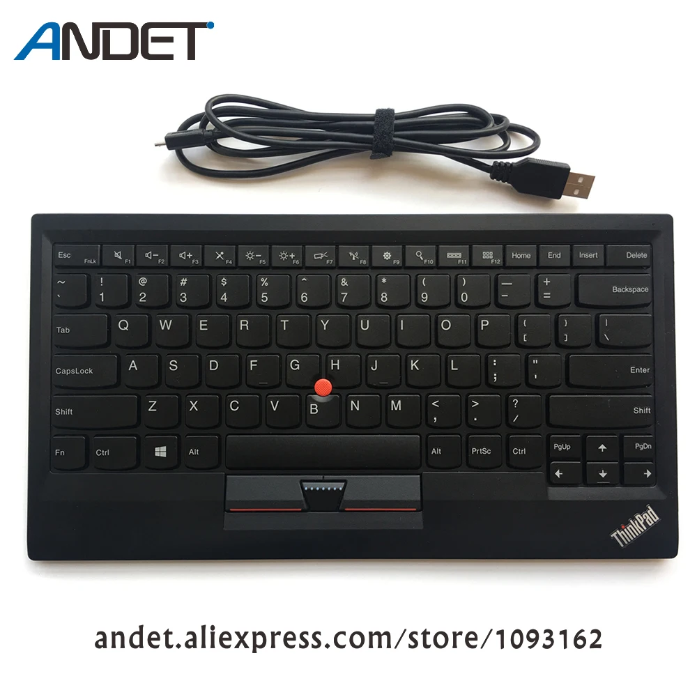 Новая Оригинальная USB клавиатура Lenovo Thinkpad С Trackpoint для путешествий специальное