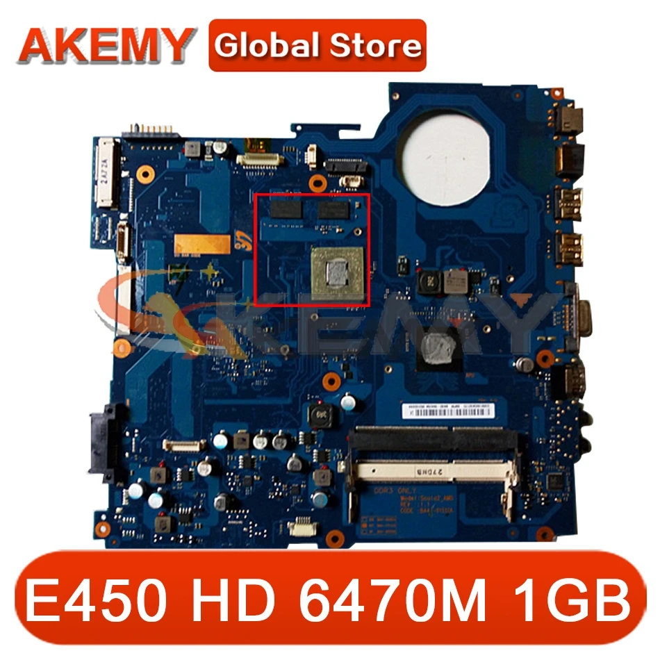 

Материнская плата для ноутбука AKEMY, модель RV415, стандартная, с процессором E450/E350, HD 6470M, 1 ГБ, графическим процессором