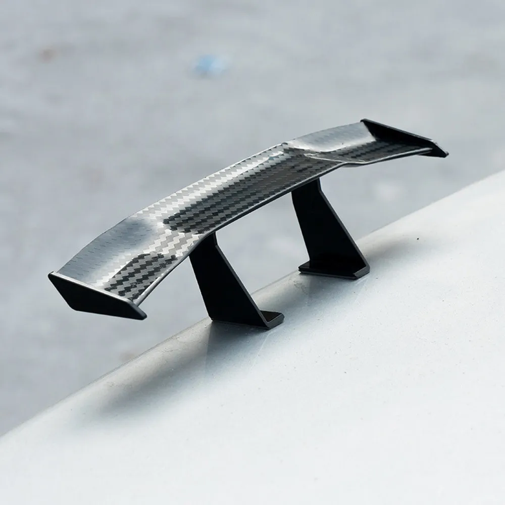 

6.7inch Ultra-small Universal Car Tail Wing Carbon Cheap Spoiler Mini Auto Fiber Decoration Car-styling Auto Fiber Decoration
