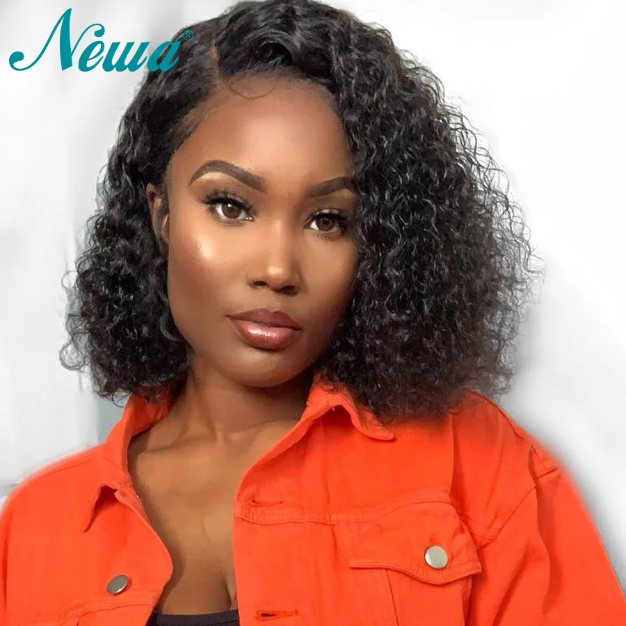 Парики из натуральных волос на кружевной основе волнистые волосы парики 13х4