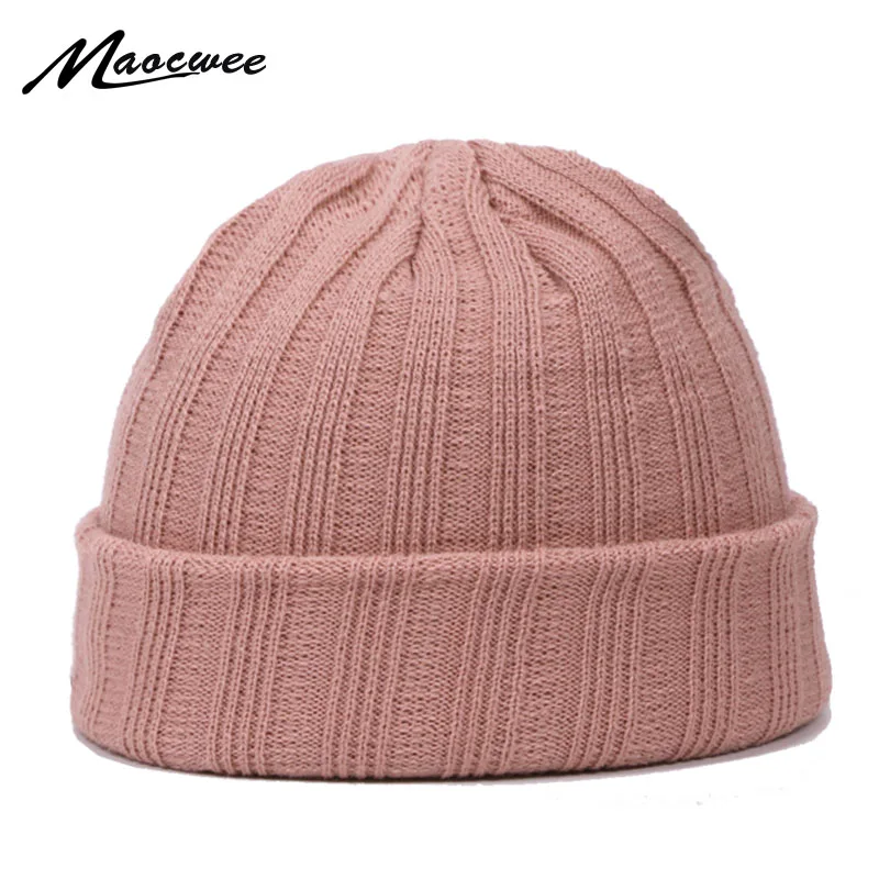 

Winter Solid Color Melon Hats Hip Hop Street Beanie Skullcap Knitted Hat Soft Women Men Unisex Casual Outdoor Warm Melon Cap