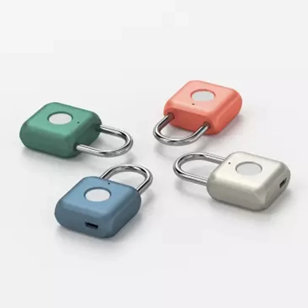 Умный Замок Xiaomi Mijia YD с USB-зарядкой и отпечатком пальца Противоугонный замок без