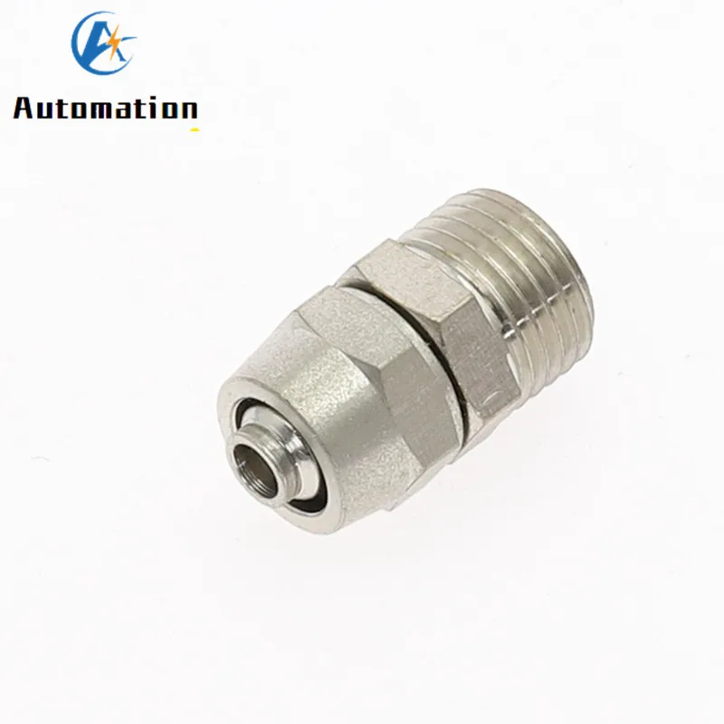 Пневматические фиттинги для ПК 4 M5 6 8 10 12 14 16 мм резьба 1/8 3/8 1/2 &quot1/4&quot BSP