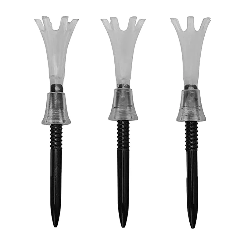 

Golf Tees GOLF Telos Premium Golf Tees Durable and Stable Professional Tee System Reducing Friction Side Spin