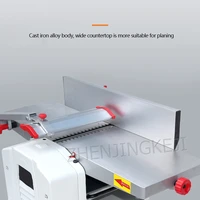 8 inches Flat Planer Planing Machine Table Press Thicknesser Carpenter Small Single-sided Household Multifunction Planer Tools