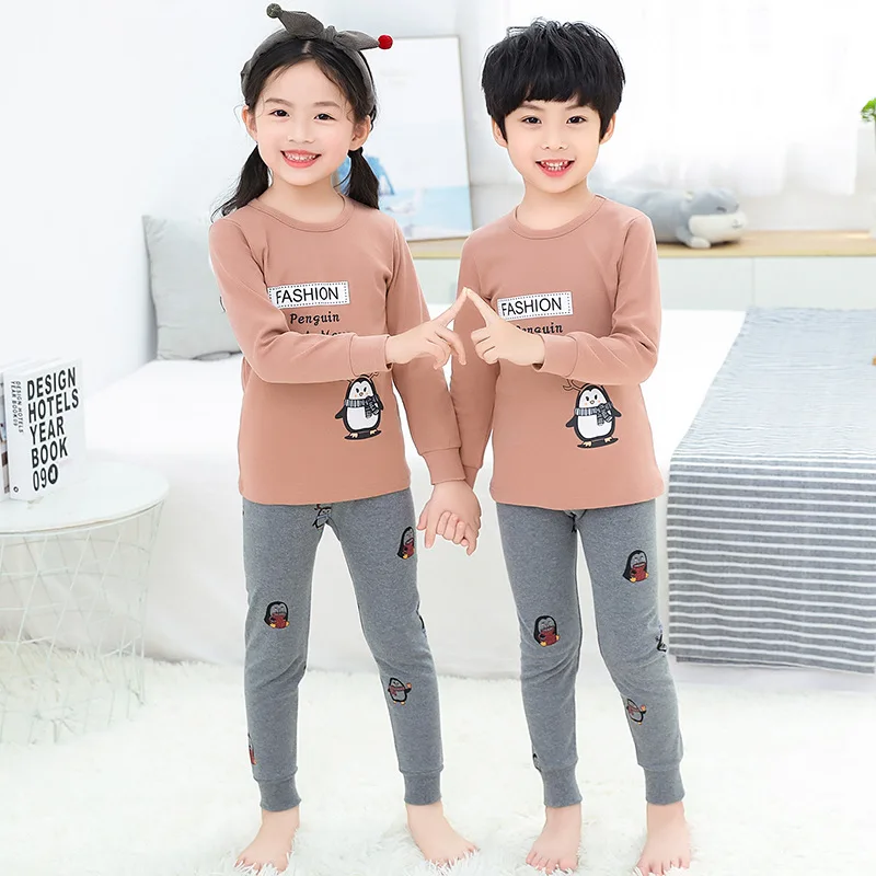 

Kids Boys Girls Clothes Baby Pajamas Full Sleeved Set Cartoon Cartoon Girls Sleepwear Children's Clothing Suit Pijamas Infantil