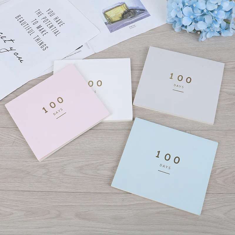 2020 100 школьные принадлежности канцелярские товары дневный календарь ежедневный