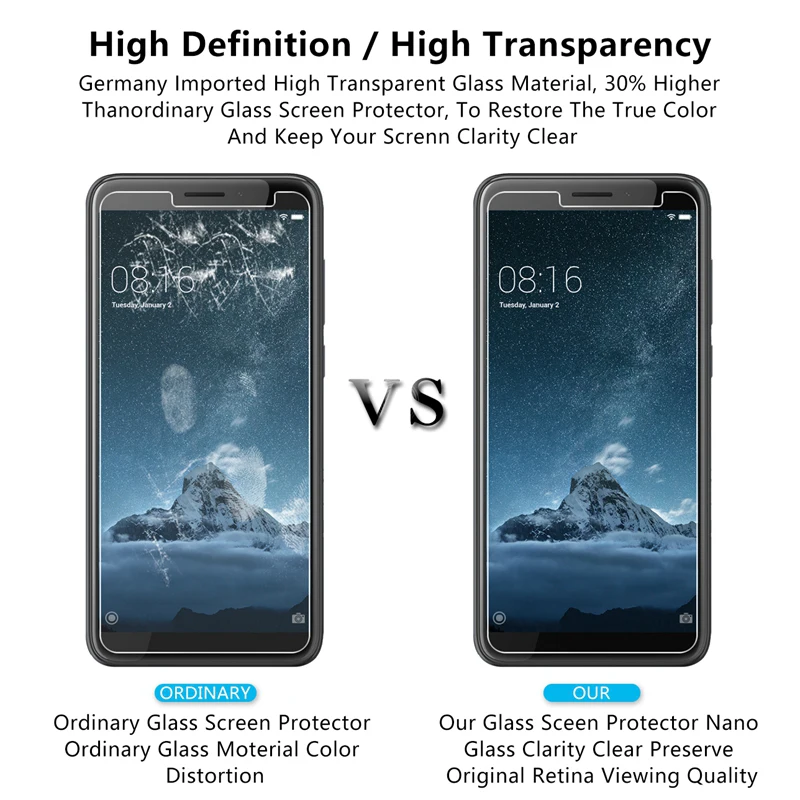 Закаленное стекло 9H HD для HTC Desire 19 Plus 10 Pro Защитное U Ultra Play Защита экрана U19e U12 Life U11