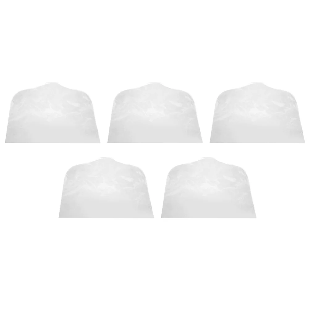 5 шт. Прозрачный чехол для одежды защиты от пыли крышки плеча пылезащитные