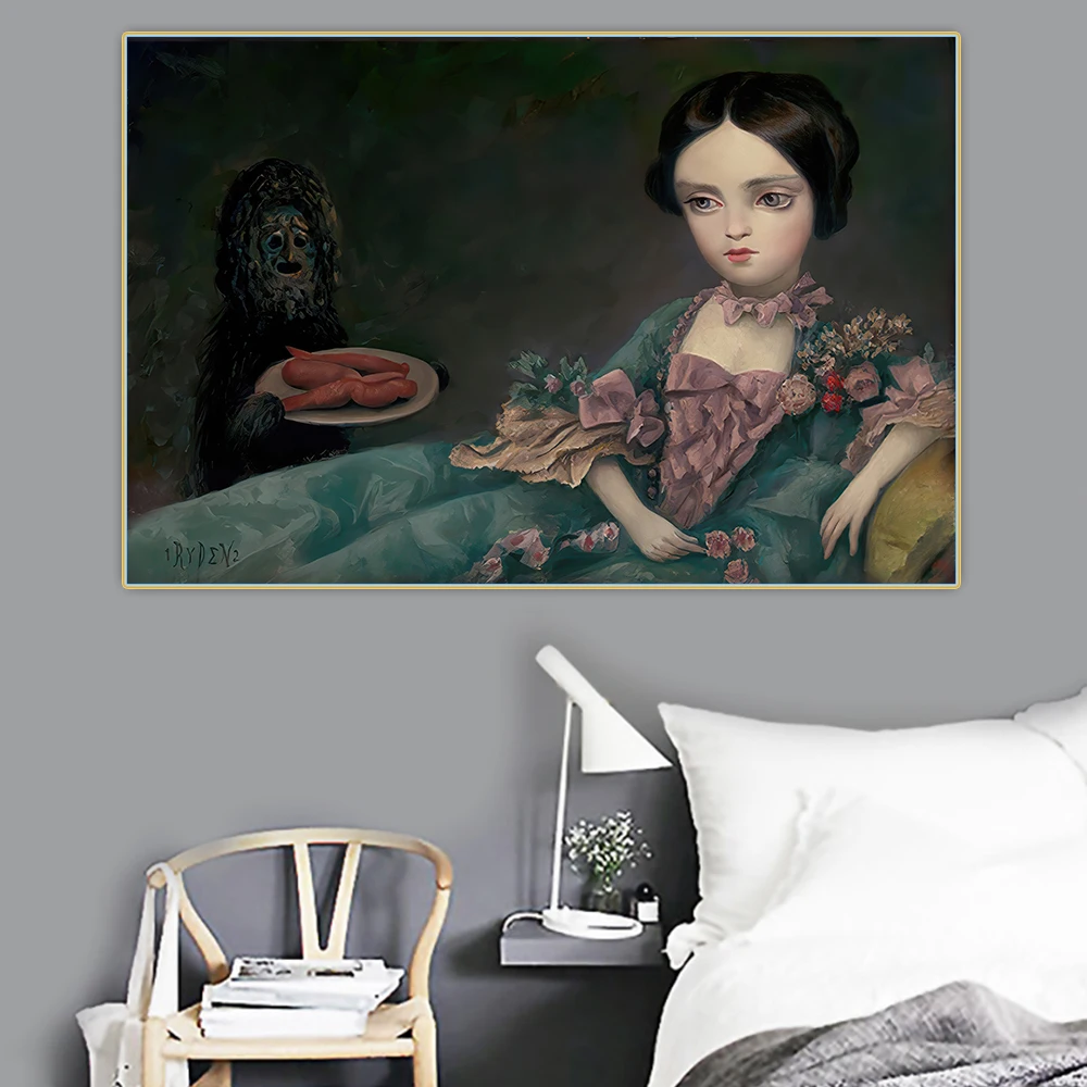 Citon Mark Ryden 》 Medium Yams сюрреалистичная картина маслом на холсте художественная