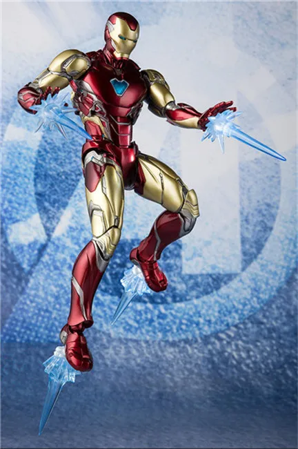 SHF Marvel Мстители Железный человек MK85 супер герой Фигурки героев игрушки 16 см |