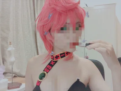 Аниме приключения Джоджо Золотой ветер Триш Una Косплэй костюм розовый парик +