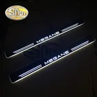 SNCN водонепроницаемый акриловый движущийся светодиодный желанный педаль накладка педаль порога светильник для Renault Megane 2010 - 2016 2017