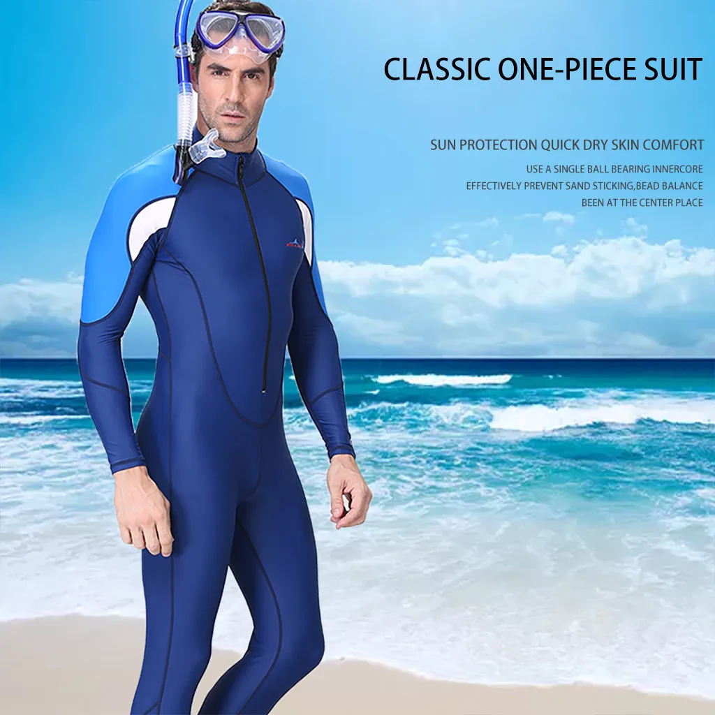2MM Scuba Diving Suits Men Snorkeling Surfing One-piece Full Body Wetsuit Swim Suit Bodysuit Swimsuits | Спорт и развлечения