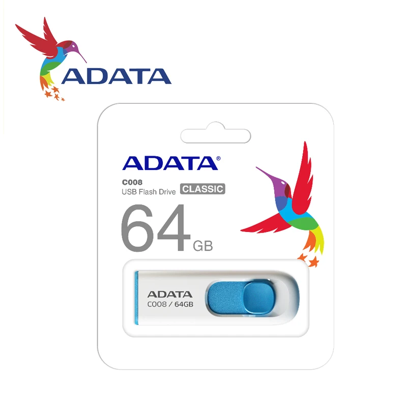 

ADATA C008 capless sliding USB Flash Drive