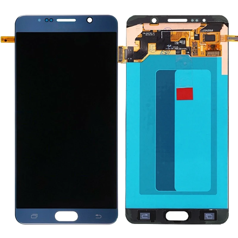 ЖК дисплей Super AMOLED с рамкой для Samsung Galaxy Note 5 7 дюйма N920F N920A N920T N920V сенсорный экран