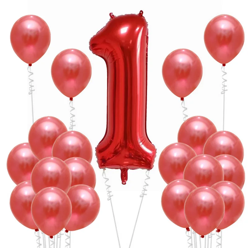 22 шт. воздушные шары из фольги 30 дюймов