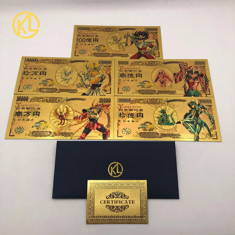 Набор KL DBZ НЛО робот грендазера Goldorak Ppkemon Saint Seiya классические аниме Золотые билеты