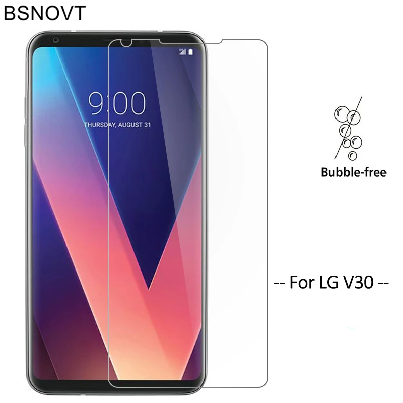 2 шт для LG V30 стекло протектор экрана ультратонкое закаленное G6 V30Plus V40 Q6 Q7 Q8 пленка BSNOVT|screen protector glass|glass for lgscreen |