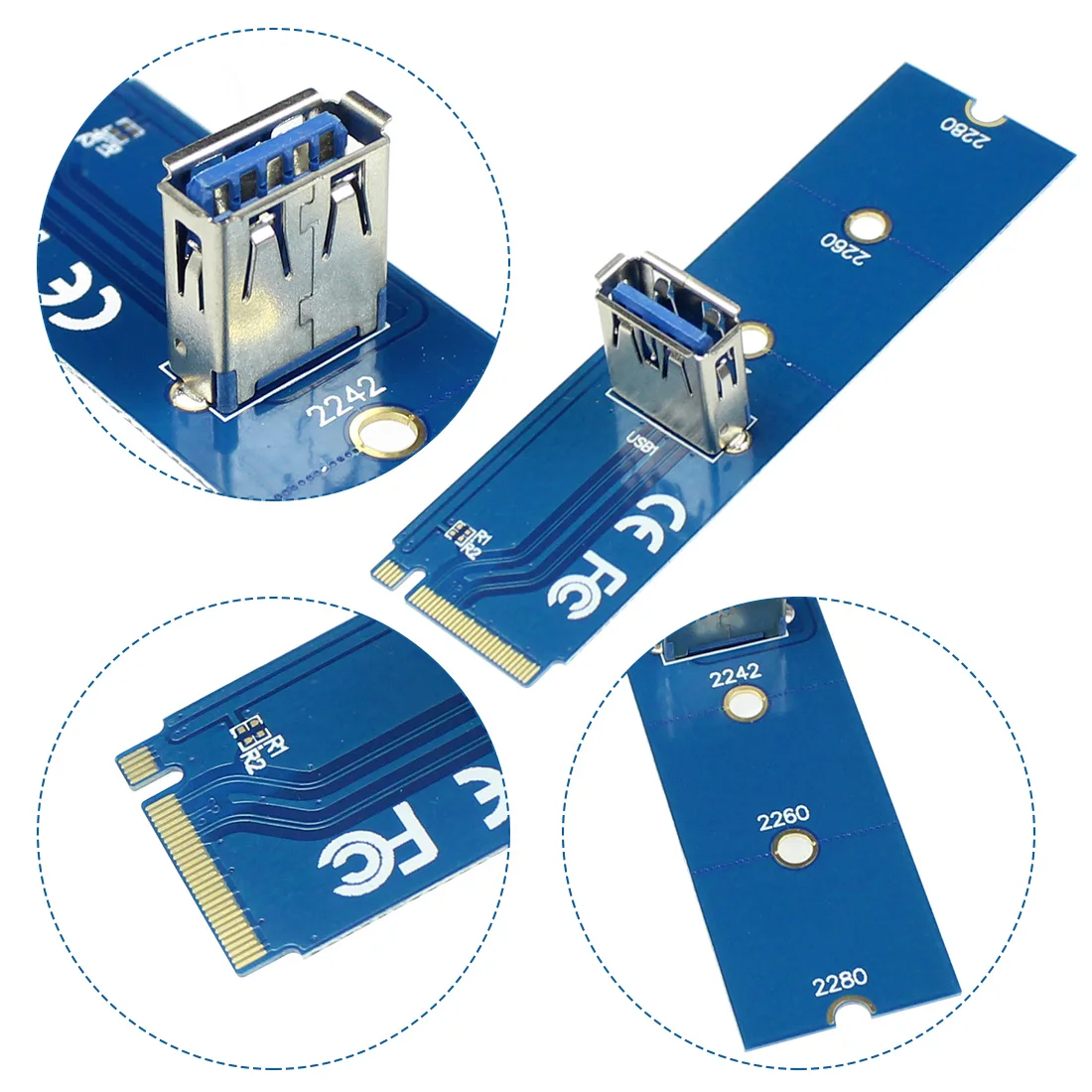 Флешка для майнинга карта памяти M.2 до PCI E X16|pcie riser card|riser cardpci-e x16 |