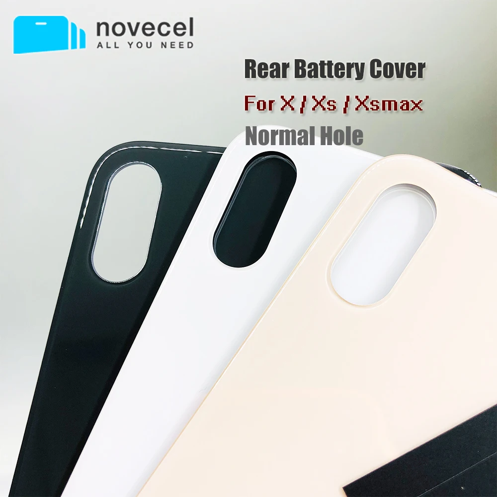 Novecel 10 шт./лот задняя крышка батарейного отверстия с нормальным отверстием для