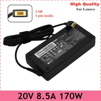 ac adapter 20v 8 5a 170w laptop charger for lenovo legion y720 y7000p p50 p51 p70 p71 w540 w541 t440p adl170nlc2a power supply