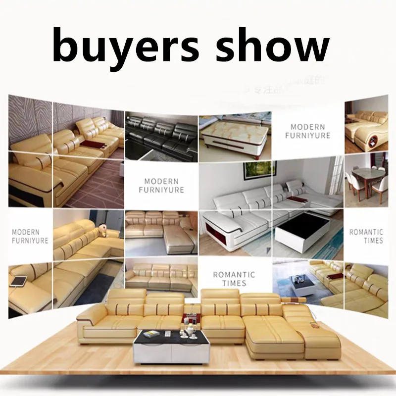 Роскошный дизайнерский диван из натуральной кожи для гостиной с массажем|Диваны