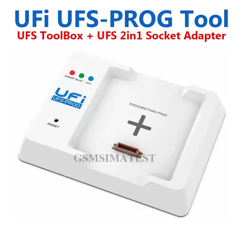 2022 UFI UFS PROG UFS-Prog ToolBox ( UFS-153 UFS-254 ) 2in1 Socket Adapter with ufi box | Мобильные телефоны и аксессуары
