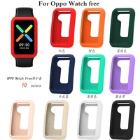 case for oppo watch free soft pc protective cover for oppo watch free full coverage screen protector cases frame bumper shell
