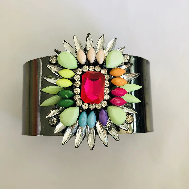 METAL BRACELET 3 Модные женские кольца свободного размера с регулируемым размером для женщин оптом - Цвет основного камня: METAL BRACELET 3