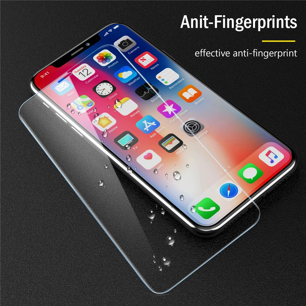 Защитное стекло для iphone X XS MAX XR 10 6 6s 7 8 Plus|Защитные стёкла и плёнки телефонов| |
