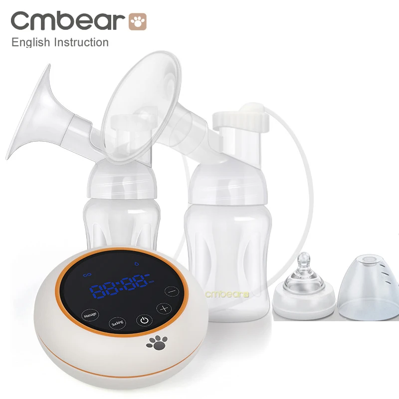 Новое обновление Cmbear двойной/одиночный электрический молокоотсос мощный