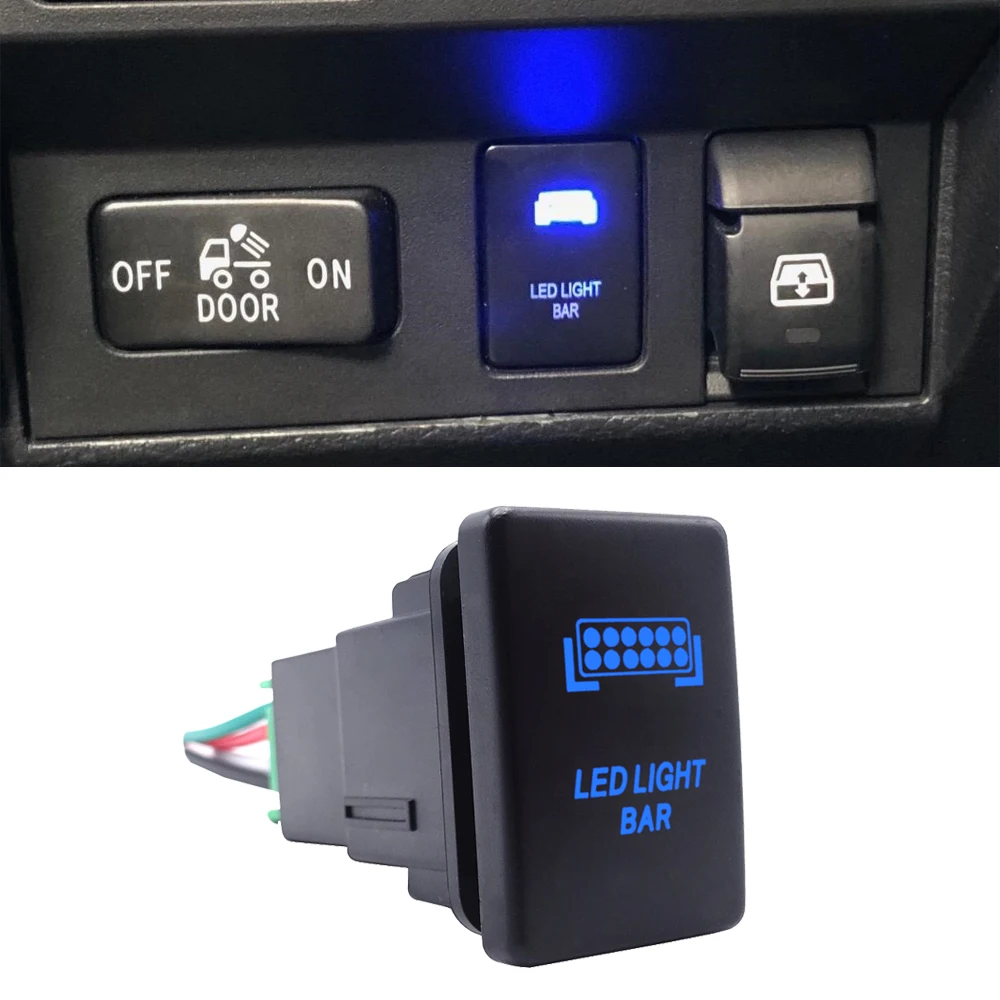 Wsen Светодиодная панель с символом кнопка Синяя подсветка переключатель