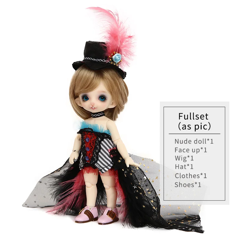 Dony Fullset A BJD куклы 1/8 ShugoFairy Nita Genny Daisy Rerun Ollien душевный шар шарнирная кукла сюрприз комплект - Цвет: Dony Fullset A