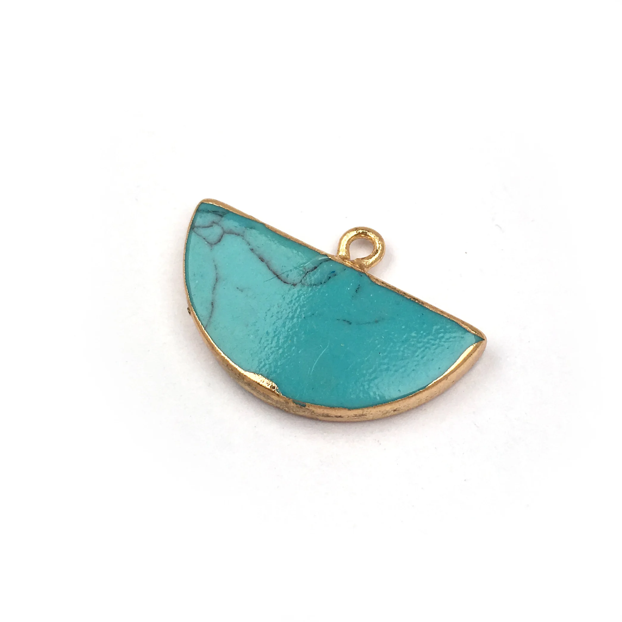 

Natural Stone Pendants Reiki Heal Lapis lazuli Malachite Charms for Jewelry Making DIY Women Necklace Earrings Accessories