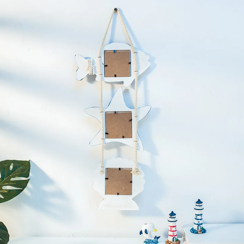 7 дюймов украшения на стену в средиземноморском стиле деревянная фоторамка с